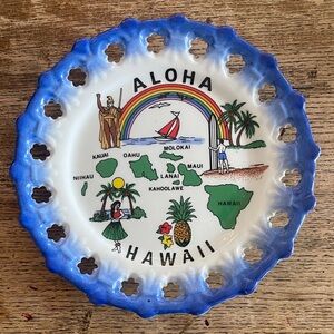 Vintage Hawaii/Aloha Plate